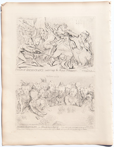 original James Gillray etchings The York Minuet

The York Reverence; _or_City-Loyalty, amply rewarded